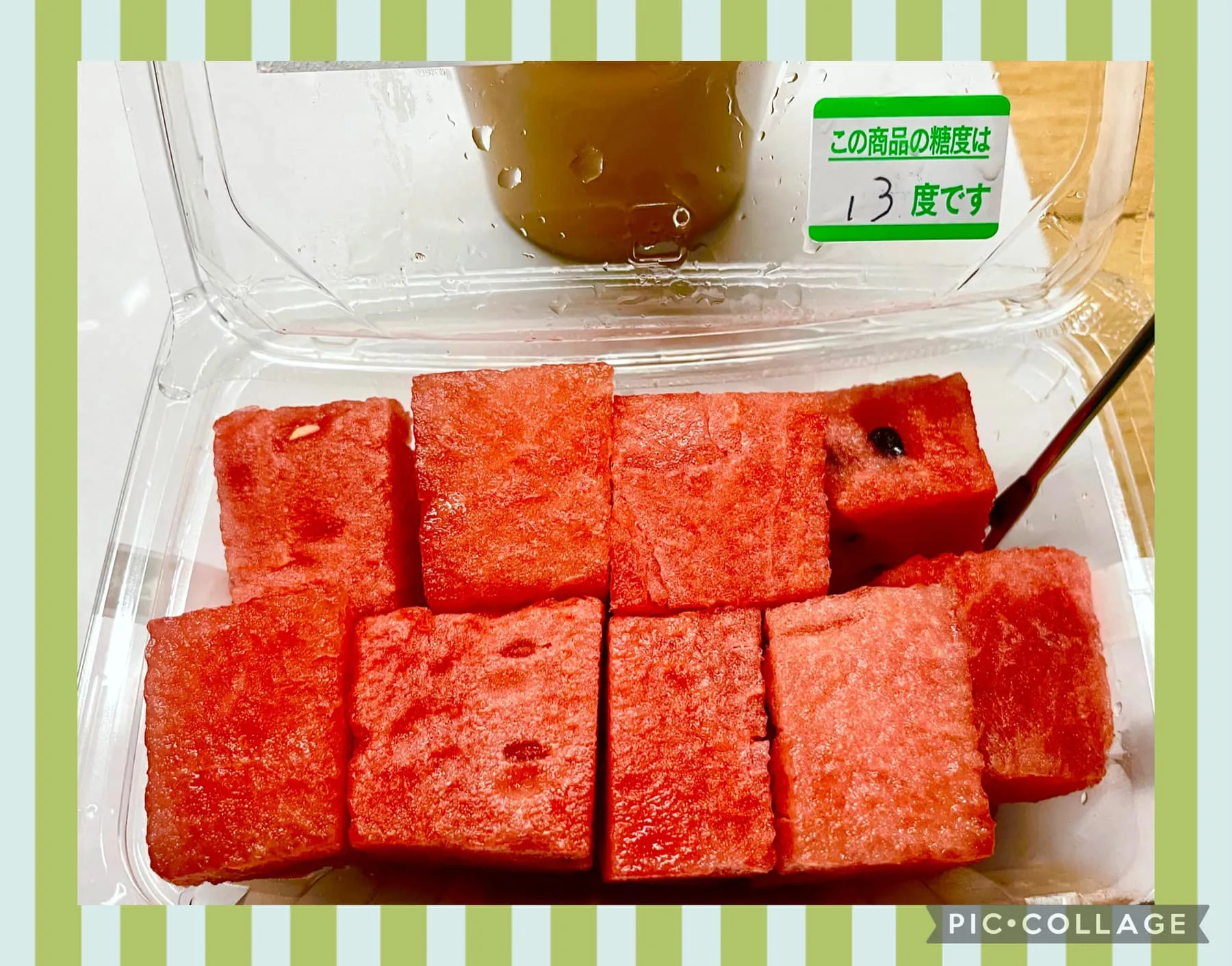 今日の賄い飯🍚🥢＆🍉🍉